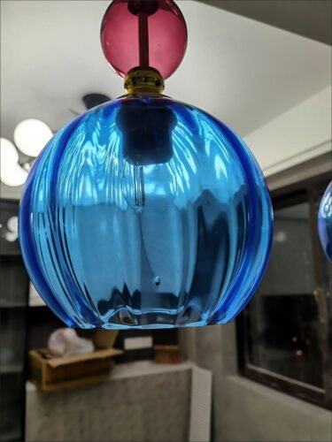 Elegant Colorful Glass Droplight photo review