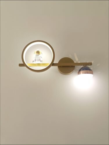Creative Starry Astronaut Wall Sconce Bedside Wall Lamp photo review