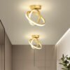Stylish Saturn Ring Buckle Porch Chandelier Light