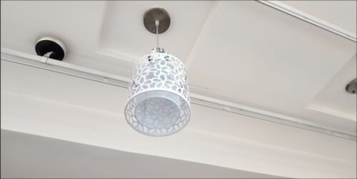 Elegant Flower Pattern Pendant Light photo review
