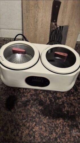 2 in 1 Automatic Multi-function Double Gallbladder Cooker Double-liner Rice Soup Vege Cooker photo review
