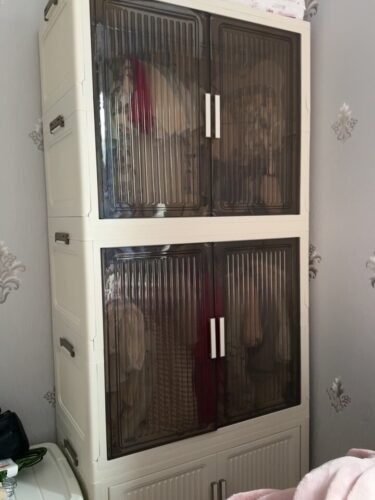 Wardrobe or Storage cabinet (Installation-free) photo review