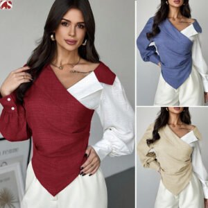 Stylish off-shoulder cardigan top
