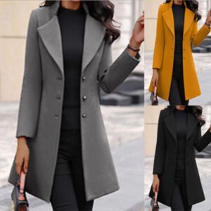 Elegant Winter Wool Coat
