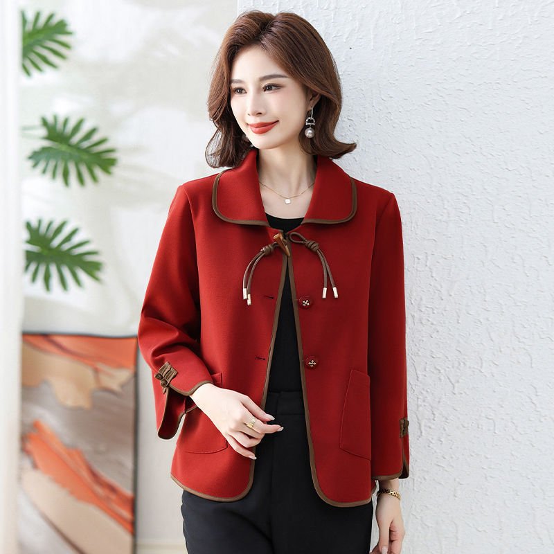 Korean Stylish Wool Blend Coat - Image 3