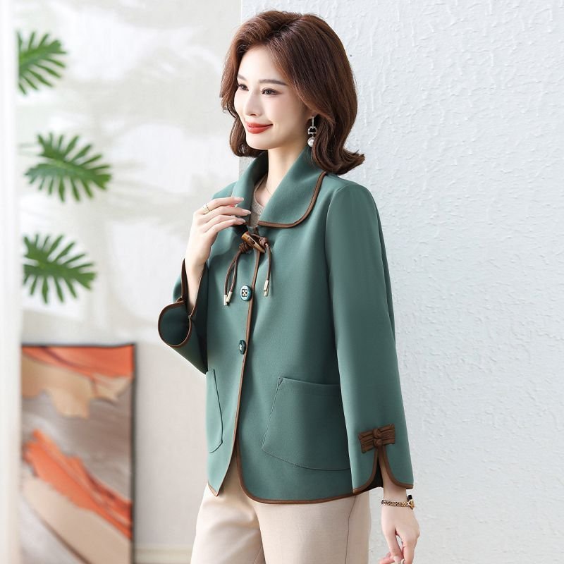 Korean Stylish Wool Blend Coat - Image 2