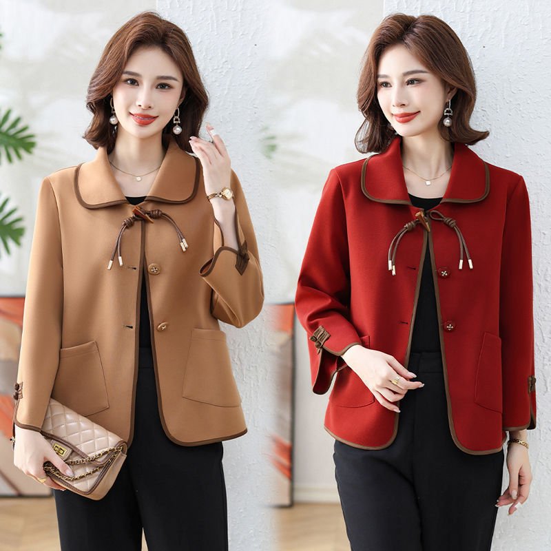 Korean Stylish Wool Blend Coat - Image 5