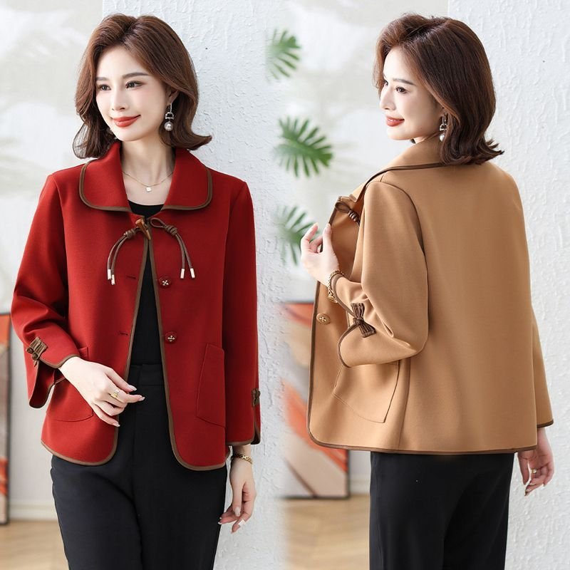 Korean Stylish Wool Blend Coat - Image 7