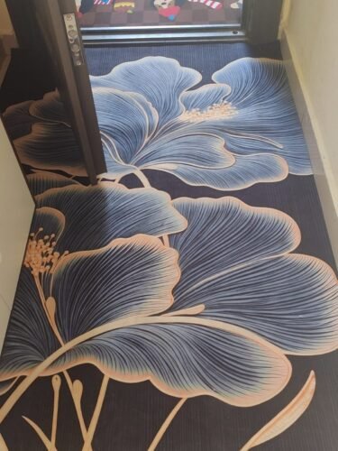 Elegant Buttercup Flowers Rug / Carpet photo review