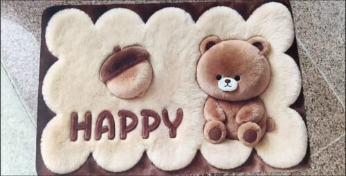 Cute Cartoon Teddy Bear Floor Mat / Bath mat / Doormat photo review