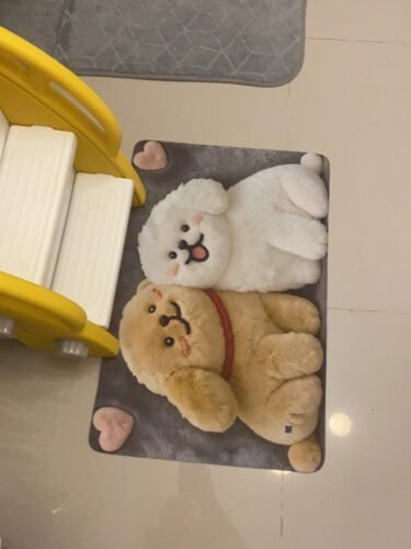 Cute Cartoon Buddy Dog Floor Mat / Bath mat / Doormat photo review
