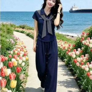 khtrendyshop; KH trendy shop; trendy shop; KH trendyshop; Office wear; Gown; Dress; Skirt; Lady wear; OL wear; Professional; Stylish; Contrast Color; Slim-Fit; Lapel; Blouses; Suit; effortless style; casual; elegance; versatile; two-piece set; lady suit; modern; office attire; trendy suit; stylish;