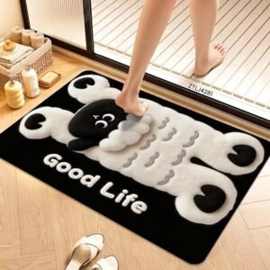 Cute Cartoon Sheep Floor Mat / Bath mat / Doormat