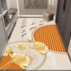 Elegance Serene Oasis Hallway Runner Rug / Carpet