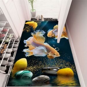 Graceful Betta Fish Rug / Carpet
