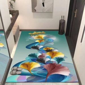 Luxurious River of Leaf Veins Rug / Carpet